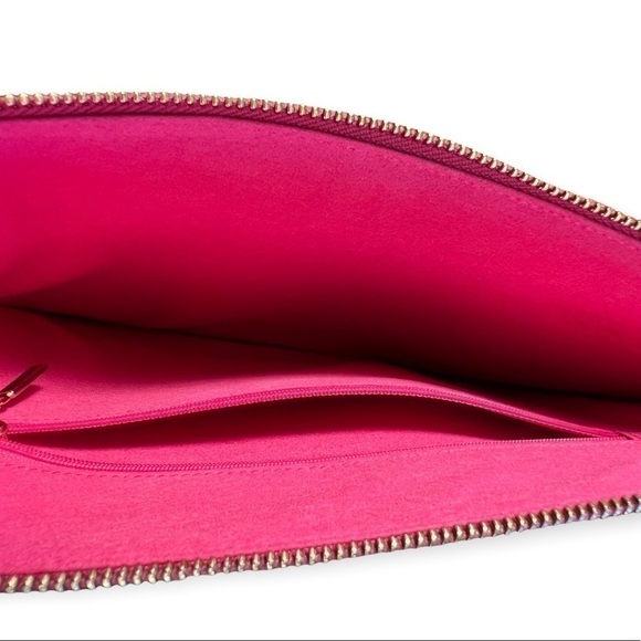 PINK leather envelope - Picture 4 of 7